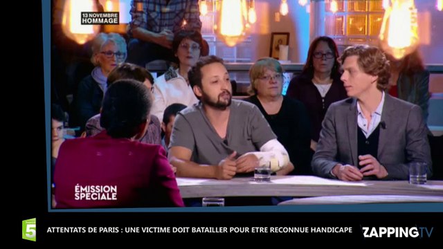 Attentats de Paris : Djamel victime et amputé, il raconte sa bataille pour être reconnu handicapé (Vidéo)