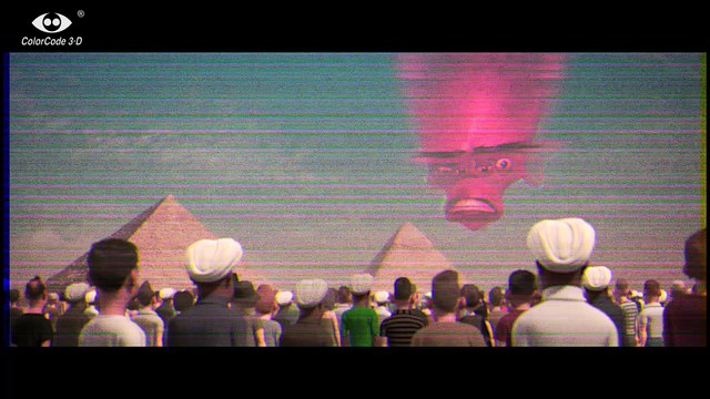 Monsters Vs Aliens Super Bowl 2009 commercial in ColorCode 3-D® HD