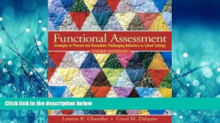 Read Functional Assessment: Strategies to Prevent and Remediate Challenging Behavior in School