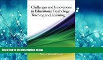 PDF Challenges and Innovations in Educational Psychology Teaching and Learning FullBest Ebook