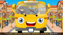 Edewcate english rhymes | Wheels on the Bus go Round and Round Nursery Rhyme