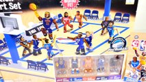 NBA Elite Full Court Set Stop Motion Animation Building Basketball C3 Lego Style Toys Videos