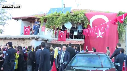 Ərdoğan şəhid ailələri və qaziləri ziyarət etdi