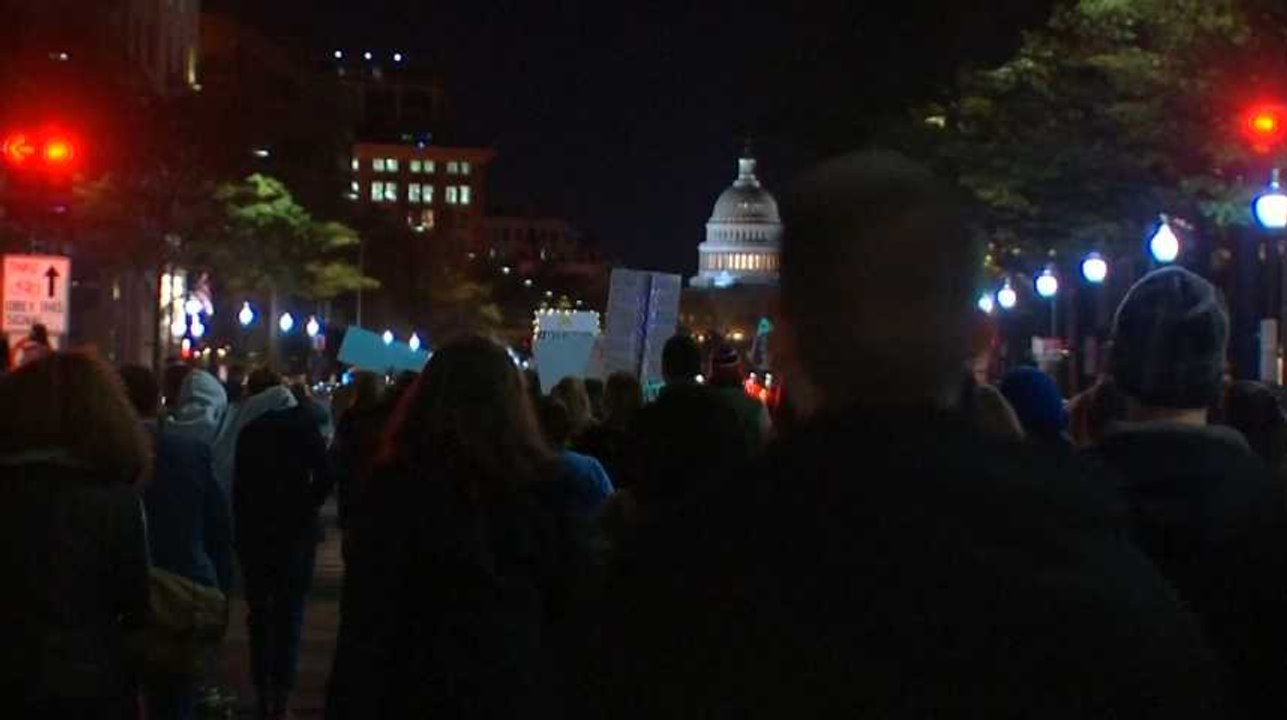 Trump président : nouvelle nuit de manifestations aux Etats-Unis