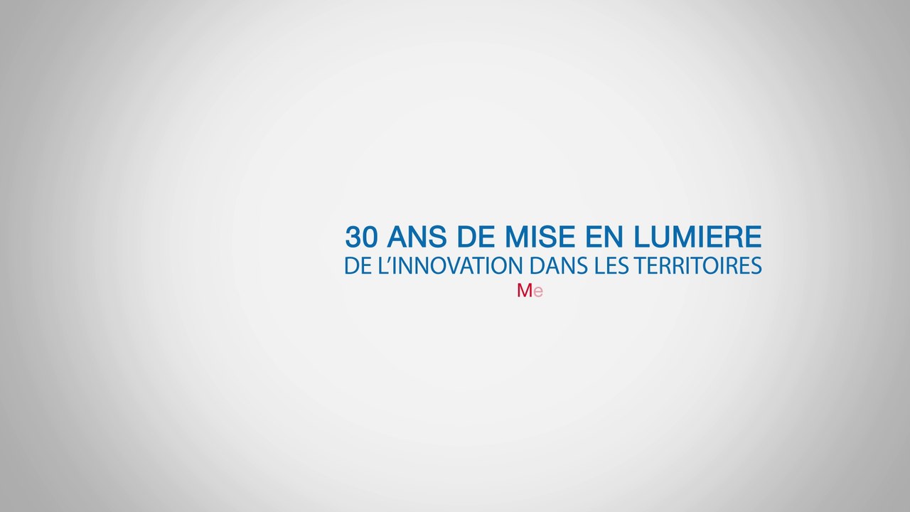 TERRITORIA : 30 ans de mise en lumière de l'innovation dans les territoires