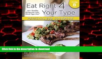 Buy book  Eat Right 4 Your Type Personalized Cookbook Type B: 150  Healthy Recipes For Your Blood
