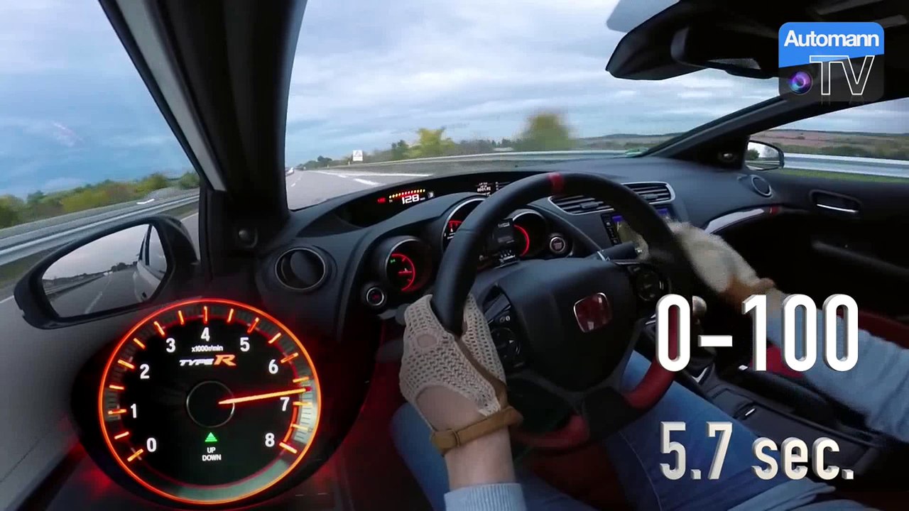 Civic Type R acceleration