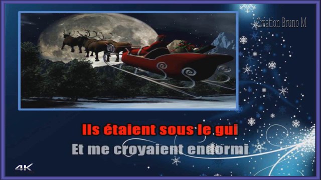 Ginette Reno - J'ai vu Maman embrasser le Père Noël KARAOKE / INSTRUMENTAL