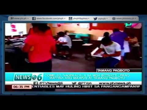 [News@6] COMELEC, nagpaalala sa mga botante upang matiyak ang maayos at tamang pagboto [05|07|16]