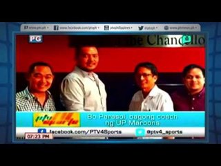 [PTVSports] Bo Perasol, bagong coach ng UP Maroons  [05|03|16]