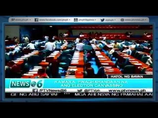 [News@6] Kamara pinaghahandaan na ang Election Canvassing [05|02|16]
