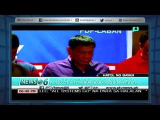 Tải video: [News@6]Poe di aatras ang laban sa pagkapangulo kahit bumababa sa Survey [05|05|16]