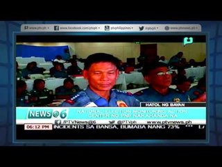 [News@6]National election Monitoring Action Centre ng PNP, nakahanda na [05|05|16]