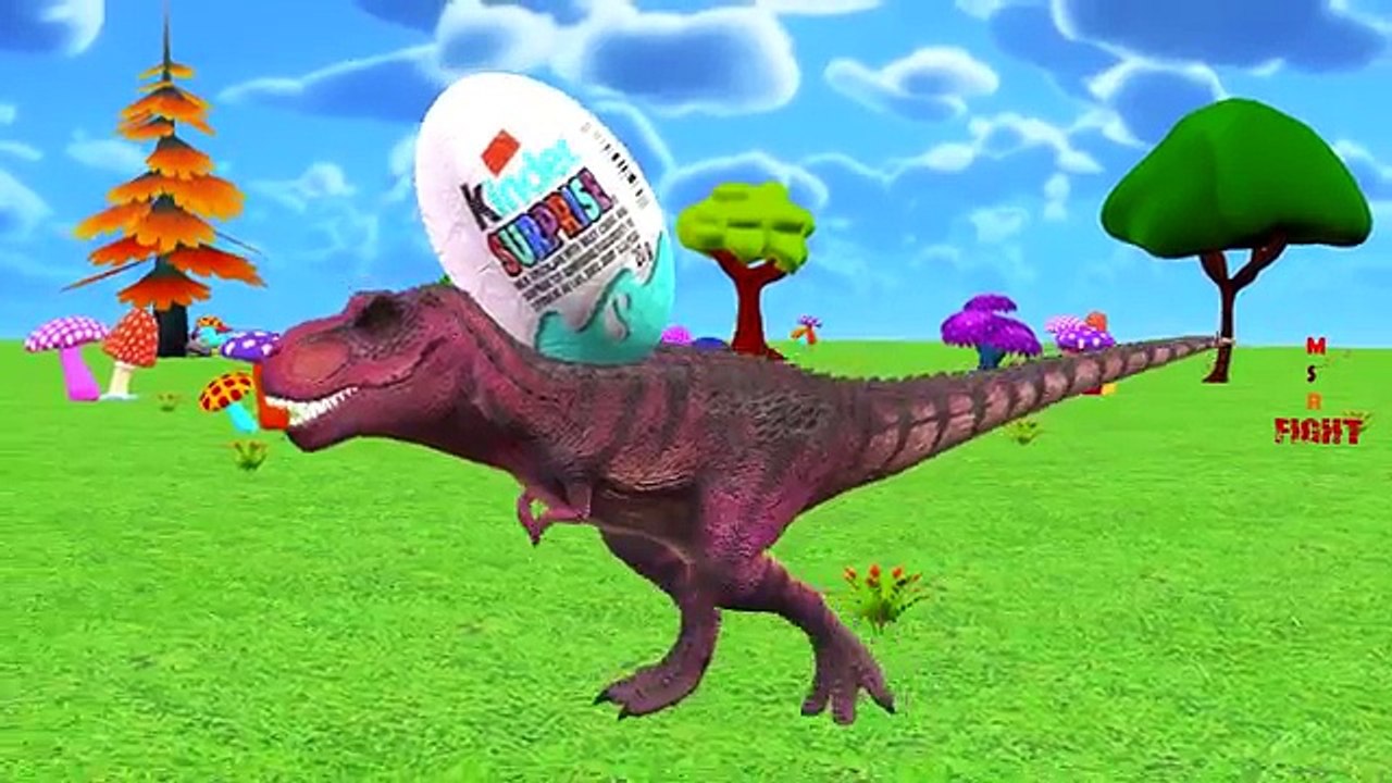 Finger Family Surprise Eggs Spiderman Dinosaurs Cartoons | Surprise Eggs SuperHeroes Finger Family