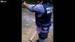 How not to shoot a gun, by Brazillian police from Amazon