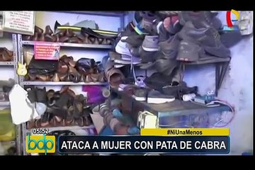 SJL: sujeto ataca a mujer con una ‘pata de cabra’