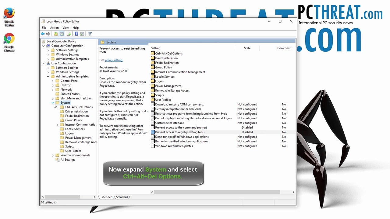 Remove Clock.Win32 Ransomware
