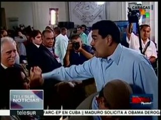 Pdte. venezolano dice que diálogo con la oposición va por buen camino