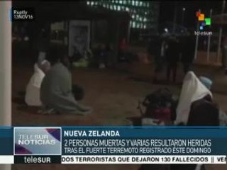 Terremoto en Nueva Zelanda provoca 2 muertos y varios heridos