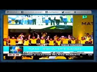 [NewsLife] Roxas: I wish Duterte success (05-10-16) [05|10|16]
