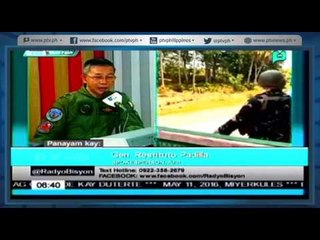 [Radyo Bisyon] Guest: Gen. Restituto Padilla [05|11|16]
