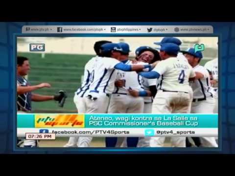 [PTVSports] Ateneo, wagi kontra La Salle sa PSC Commissioner's Baseball Cup [05|18|16]