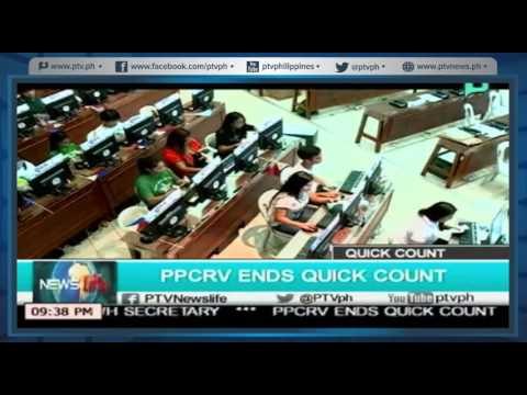 [NewsLife] PPCRV ends quick count [05|18|16]