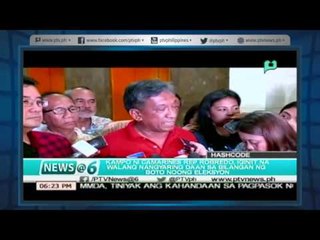 [News@6] Robredo, iginiit na walang nangyayaring dayaan sa bilangan ng boto[05|18|16]