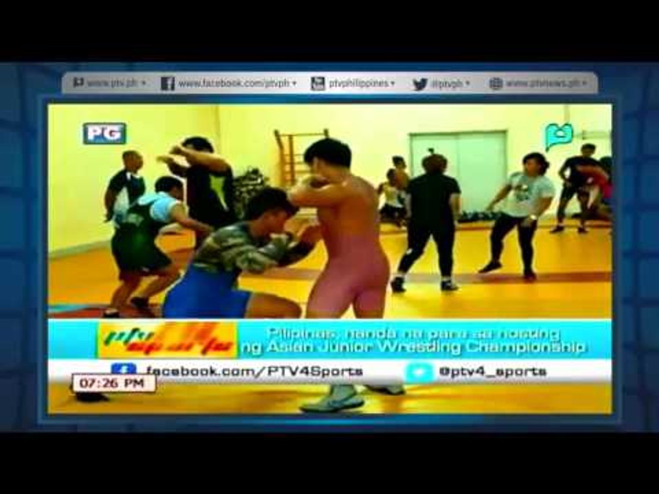 [PTVSports] Pilipinas, handa na para sa hosting ng Asian Junior Wrestling Championship