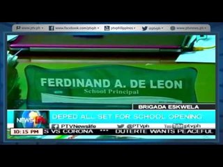 [NewsLife] DepEd all set for school opening (05-16-16) [05|16|16]