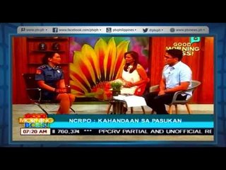 [Good Morning Boss] NCRPO: Kahandaan sa Pasukan [05|16|16]