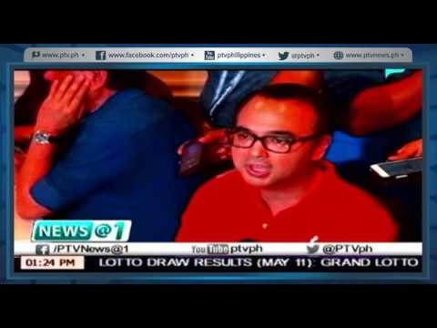 [News@1] Alan Cayetano opisyal ng umatras sa pagkabise presidente [05|12|16]