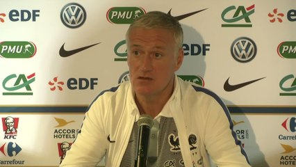 Foot - Amicaux - FRA : Deschamps «C'est leur intérêt»