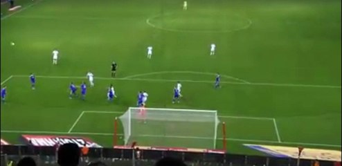 Γκολ Τζαβέλλα λήψη από εξέδρα Ελλαδα-Βοσνία