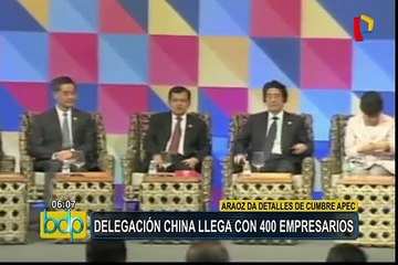 Mercedes Aráoz brinda detalles de cumbre APEC 2016