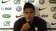 Foot - Bleus : Varane «La Côte d'Ivoire, une équipe solide»