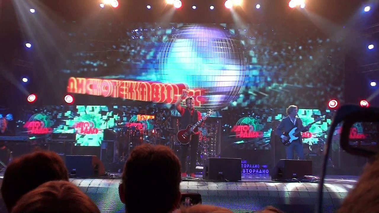 Secret Service - L.A. Goodbye ("Дискотека 80-х 3D" Авторадио 2010, Москва)