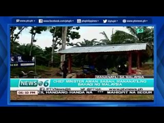 [News@6] Chief Minister Aman: Sabah, mananatiling bahagi ng Malaysia [05|28|16]