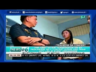 PNP, iginiit na may hurisdiksyon din sa pagkamatay ng 5 Concert-Goers ang Pasay City LGU