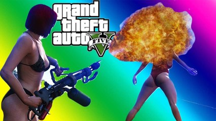 VanossGaming GTA 5 Online Funny Moments - Chrome Car Drive Away, Dance, Tipper Trucks Multiplayer