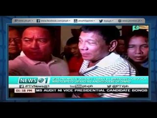 [News@1] Pahayag ni Duterte laban sa Simbahang Katoliko, nirerespeto ng Archdiocese ng Davao