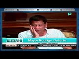 [News@6] Duterte, iginiit na sa Malacañang gaganapin ang kanyang Oath-Taking[05|24|16]