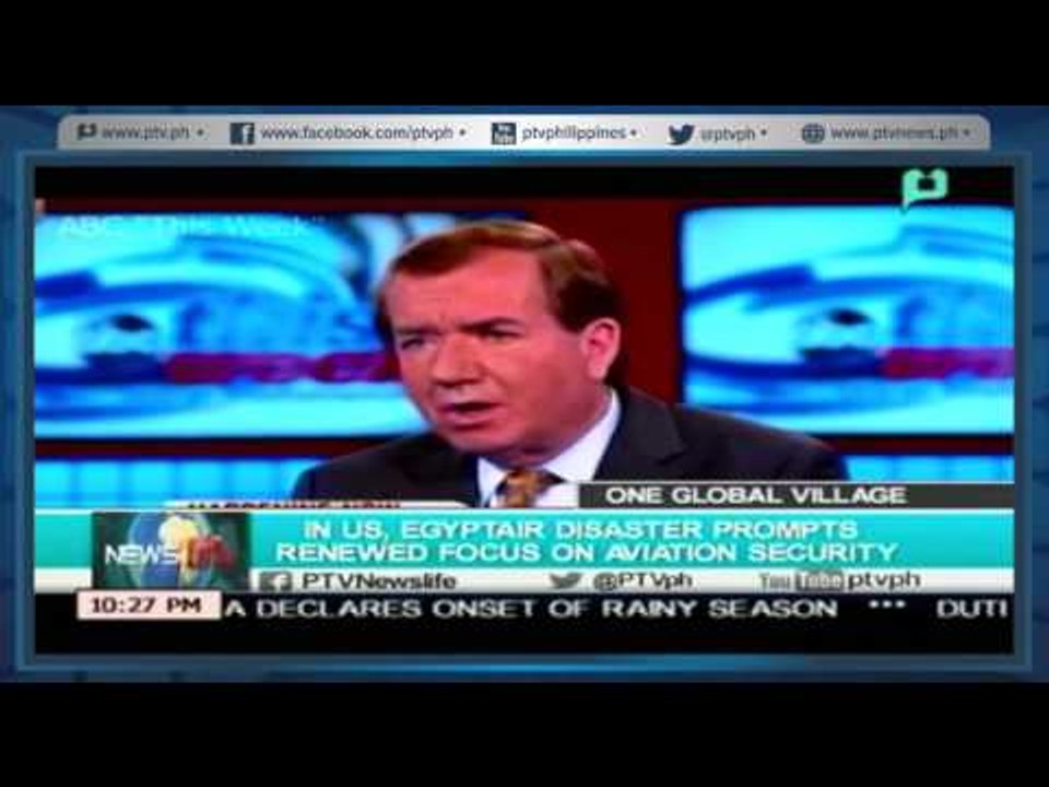 [NewsLife] In US, Egyptair disaster prompts renewed focus on Aviation Security [05|24|16]
