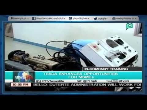 [NewsLife] Tesda enhances opportunities for MSMEs [05|23|16]