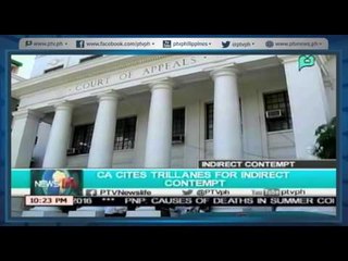[NewsLife] CA cites Trillanes fo Indirect Contempt [05|23|16]