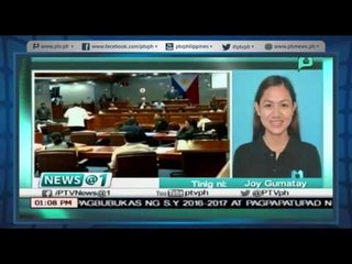 [News@1] Mga senador muling nagpulong para sa pagdaraos sa  huling pagdinig