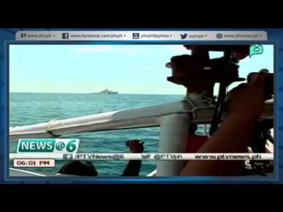 [News@6] BFAR masayang binalita na malaya ng nakakapangisda ang mga pinoy sa scarborough shoal