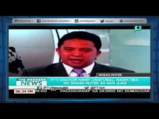 [The Weekend News] PTV Anchor Kirby Cristobal, nabiktima ng Basag-Kotse sa San Juan [05|22|16]