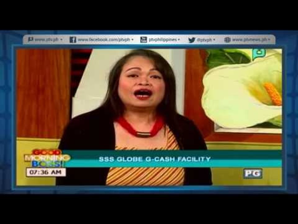 [Good Morning Boss] Usapang SSS: SSS Globe G-Cash Facility [05|25|16]