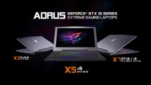 Portátiles Aorus, ahora con la serie Nvidia GTX 10X
